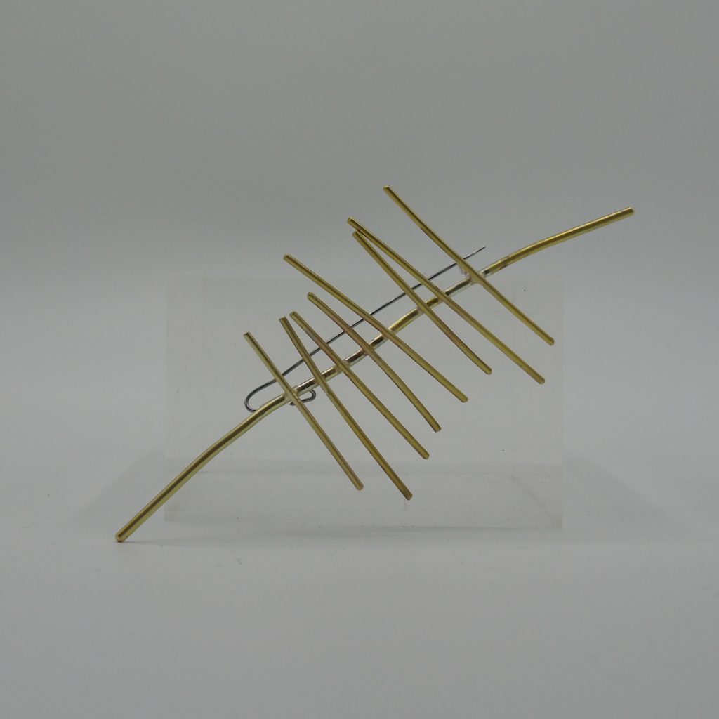 Sea Grass Brooch. Sonne